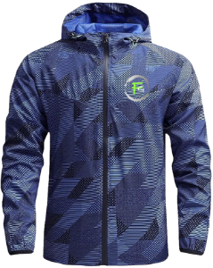 Blue and Black Jacket